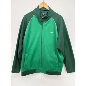 Tigre Track Jacket Men’s‎ 2XL Green Full Zip Retro Tiger Logo